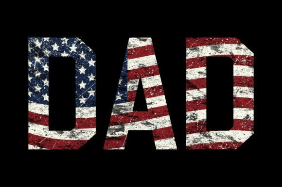 American Dad Shirt Design with USA Flag: A Patriotic Portfolio Piece