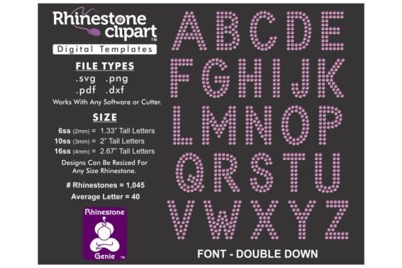 Rhinestone Design: Double Down 2