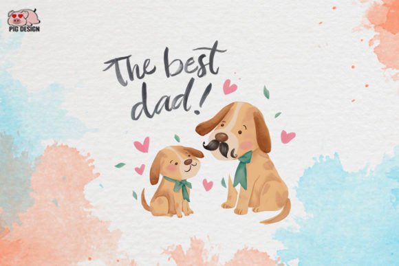The Best Dad! Clipart PNG Graphics: Your Go-To Design Asset