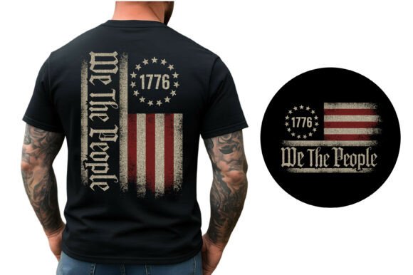 We the People 1776 American Flag Design: A Guide for Creators